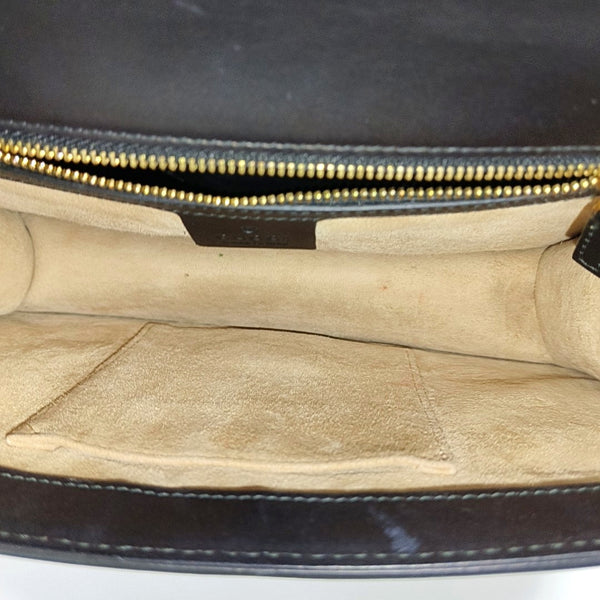 Sylvie Small Calfskin Black