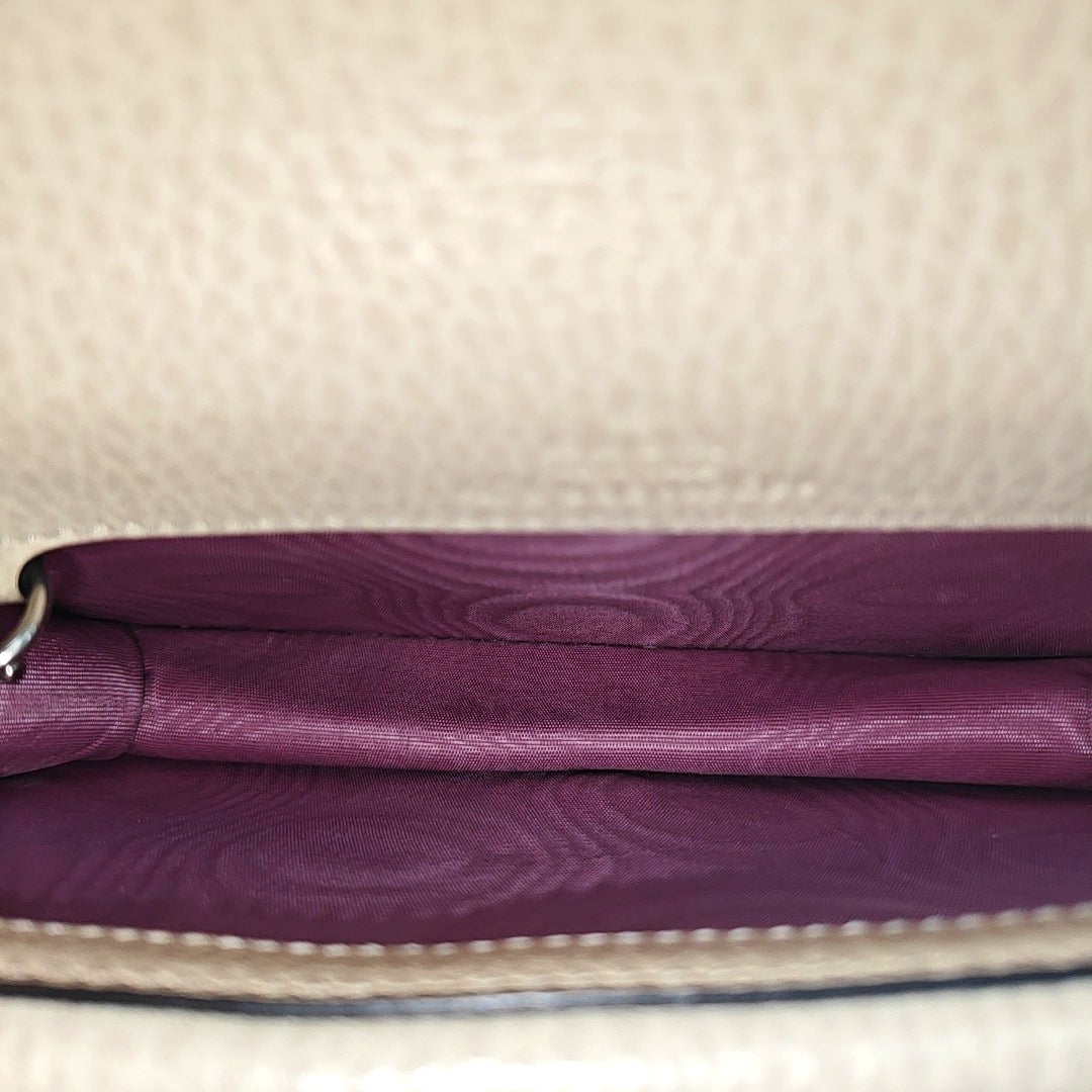Dionysus Super Mini Calfskin Beige