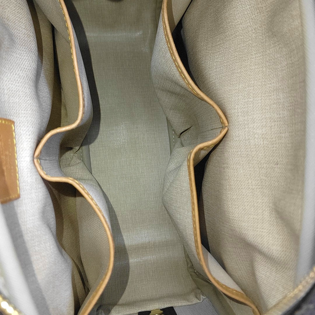 DEAUVILLE Monogram Coated Canvas Brown