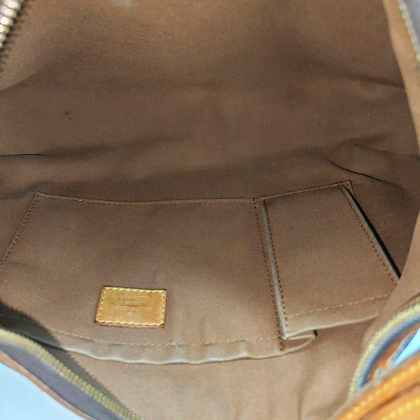 VINTAGE THAMES GM Monogram Coated Canvas Brown
