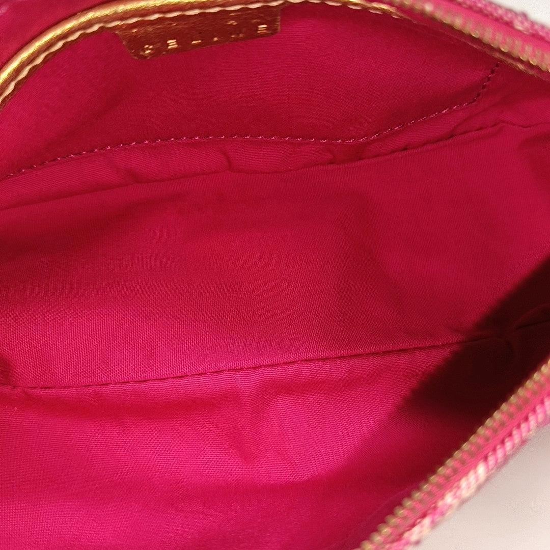 Canvas Top Handle Bag Red