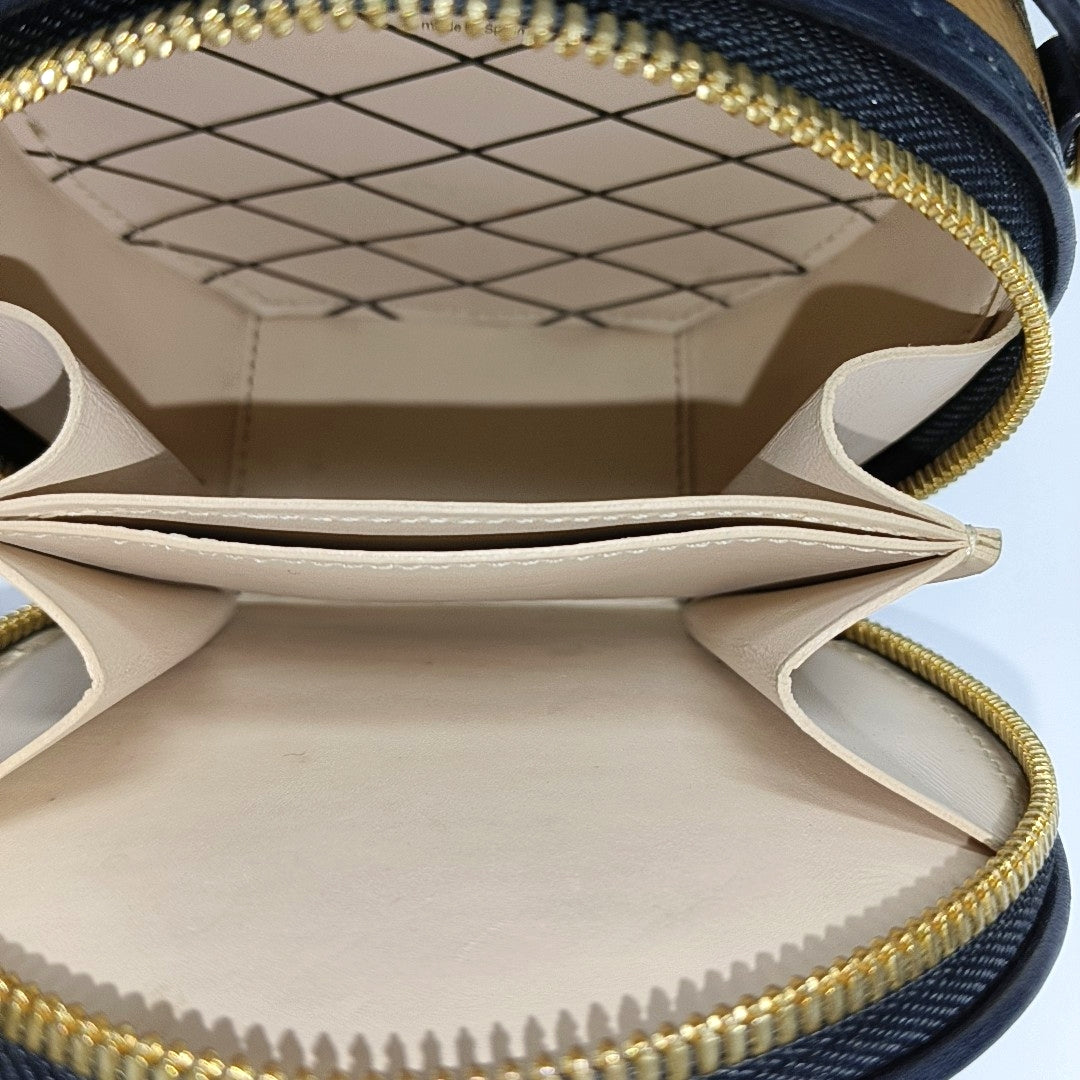 BOITE CHAPEAU Mini Monogram Coated Canvas Brown