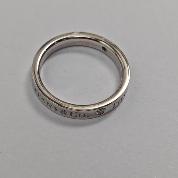 Tiffany & Co. Platinum 950 Silver Ring EU 48