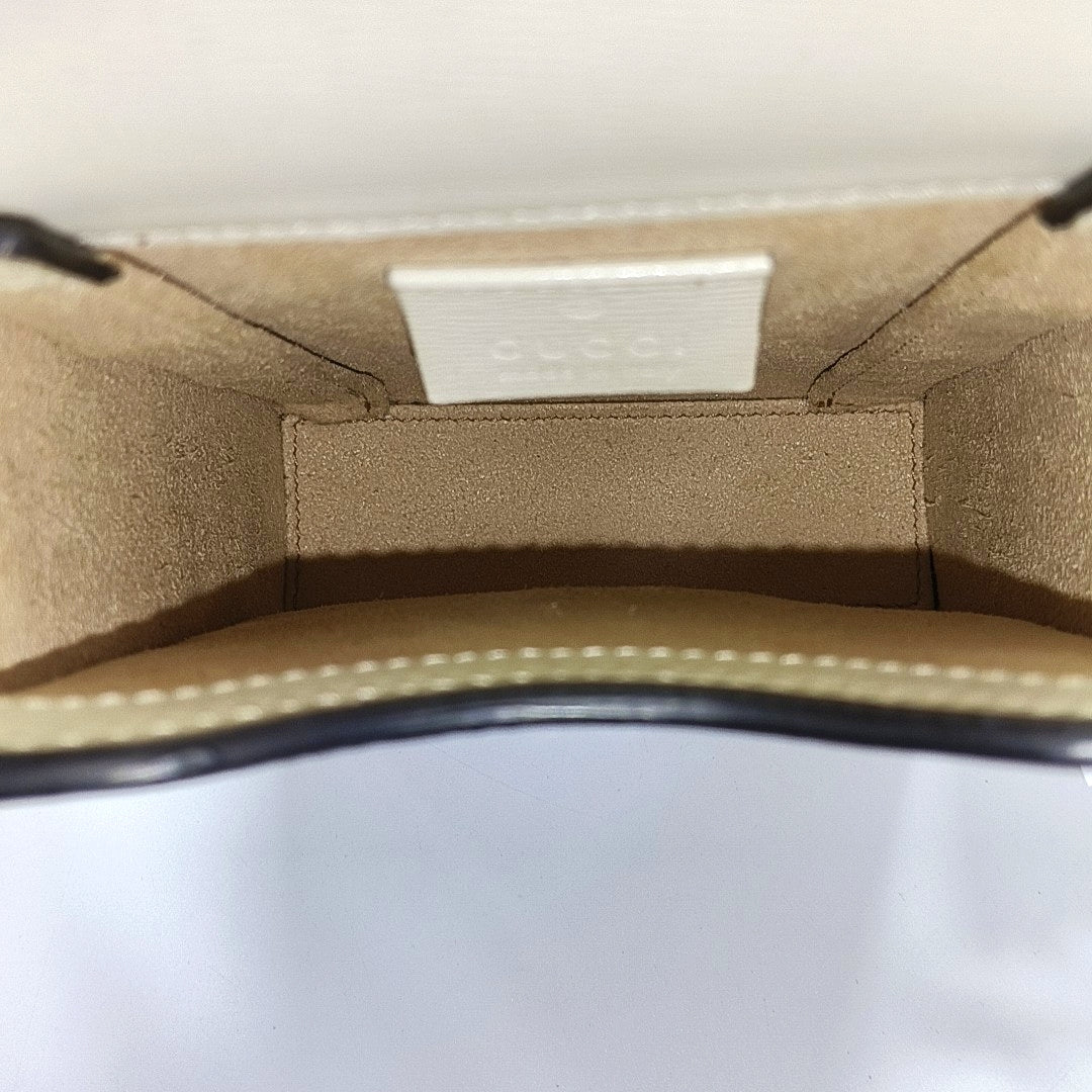 Horsebit 1955 Mini Coated Canvas Beige