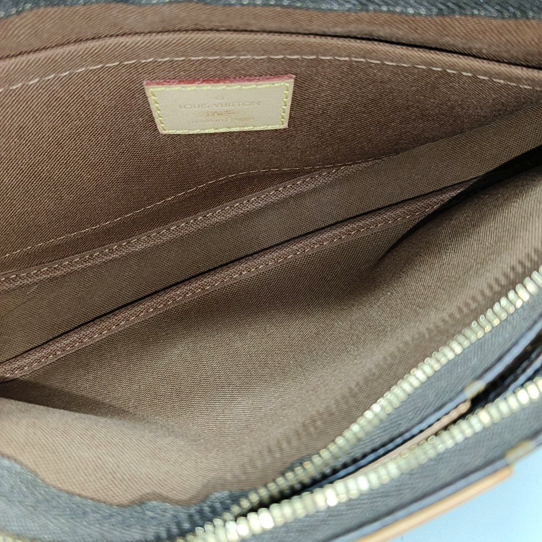 MULTI Monogram Coated Canvas Brown