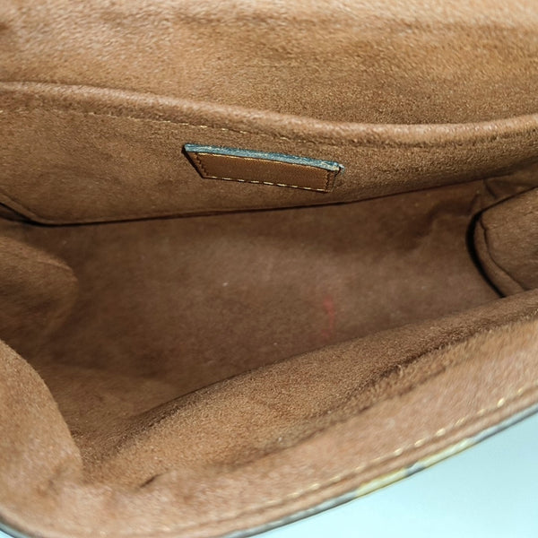 LOCKY BB Monogram Coated Canvas Brown