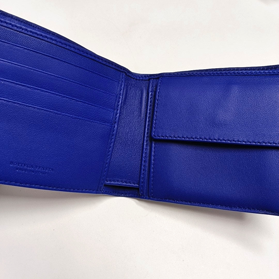Lambskin Wallet Blue