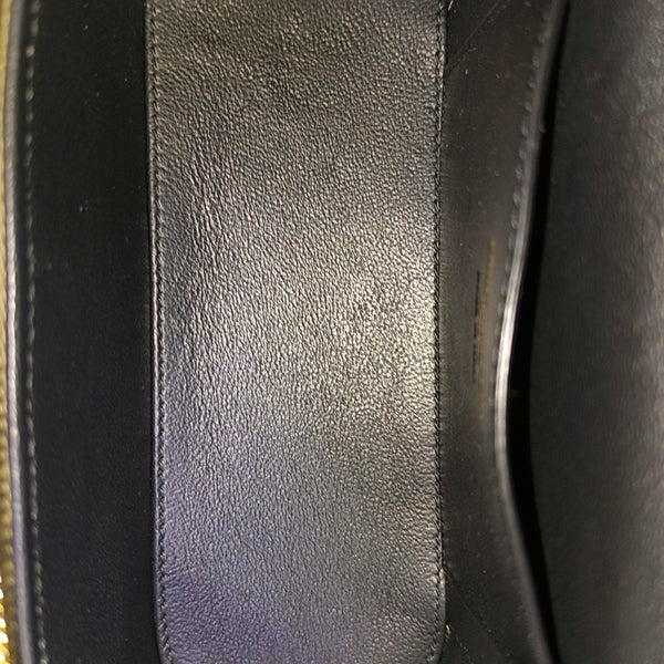 80'S VANITY Quilted Lambskin Green