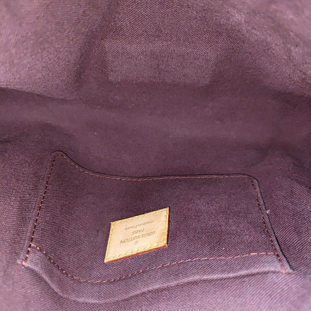 FAVORITE MM Monogram Coated Canvas Brown