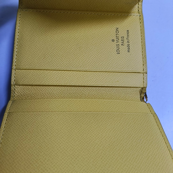 ZOE Damier Azur Coated Canvas White Wallet