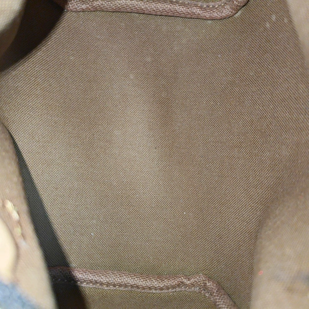SPEEDY Nano Monogram Coated Canvas Brown