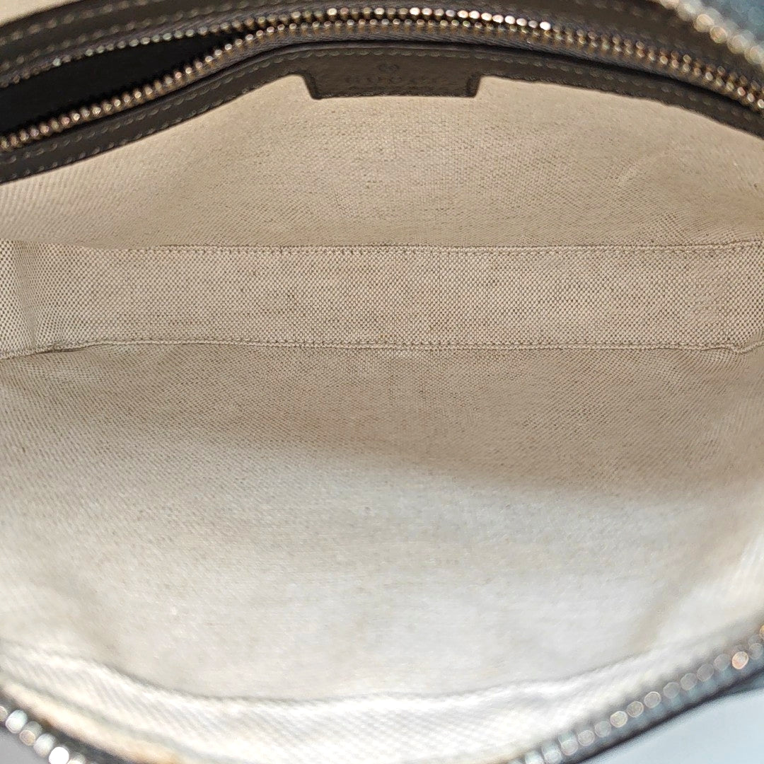 Ophidia Monogram Coated Canvas Gray