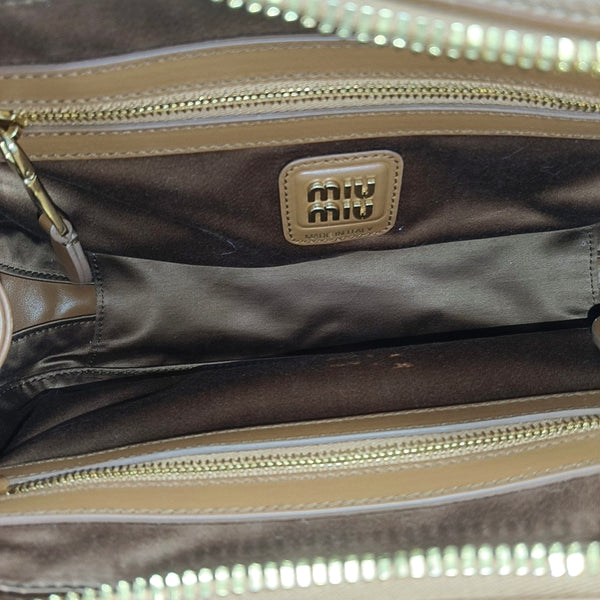 Beau Medium Calfskin Brown