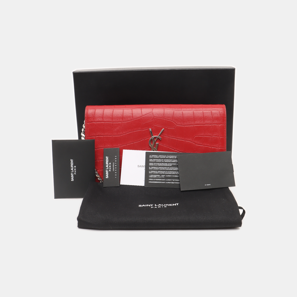 Kate Calfskin Rojo