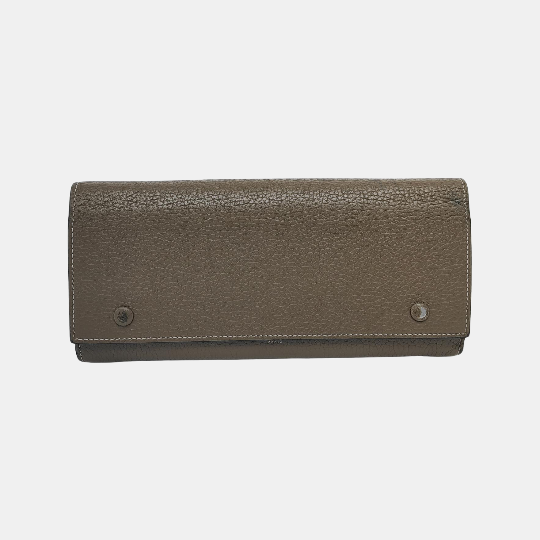 Calfskin Gray Wallet