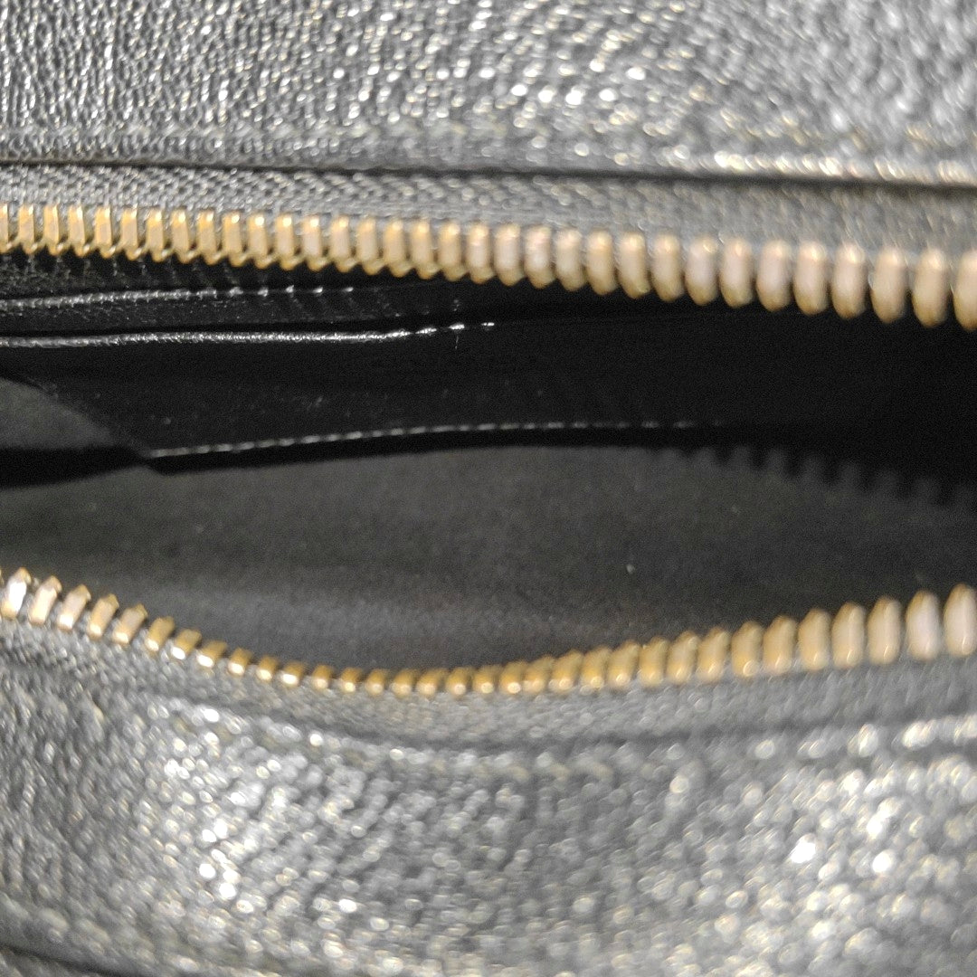 Aphrodite Small Calfskin Black