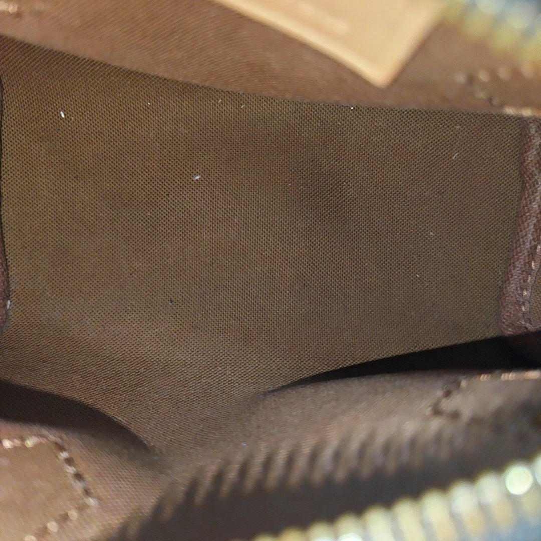 SPEEDY Nano Monogram Coated Canvas Brown