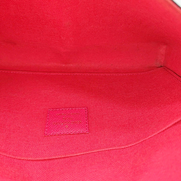 Authenticated pre-owned  FÉLICIE Monogram Coated Canvas Brown - Shoulder Bag at Looply