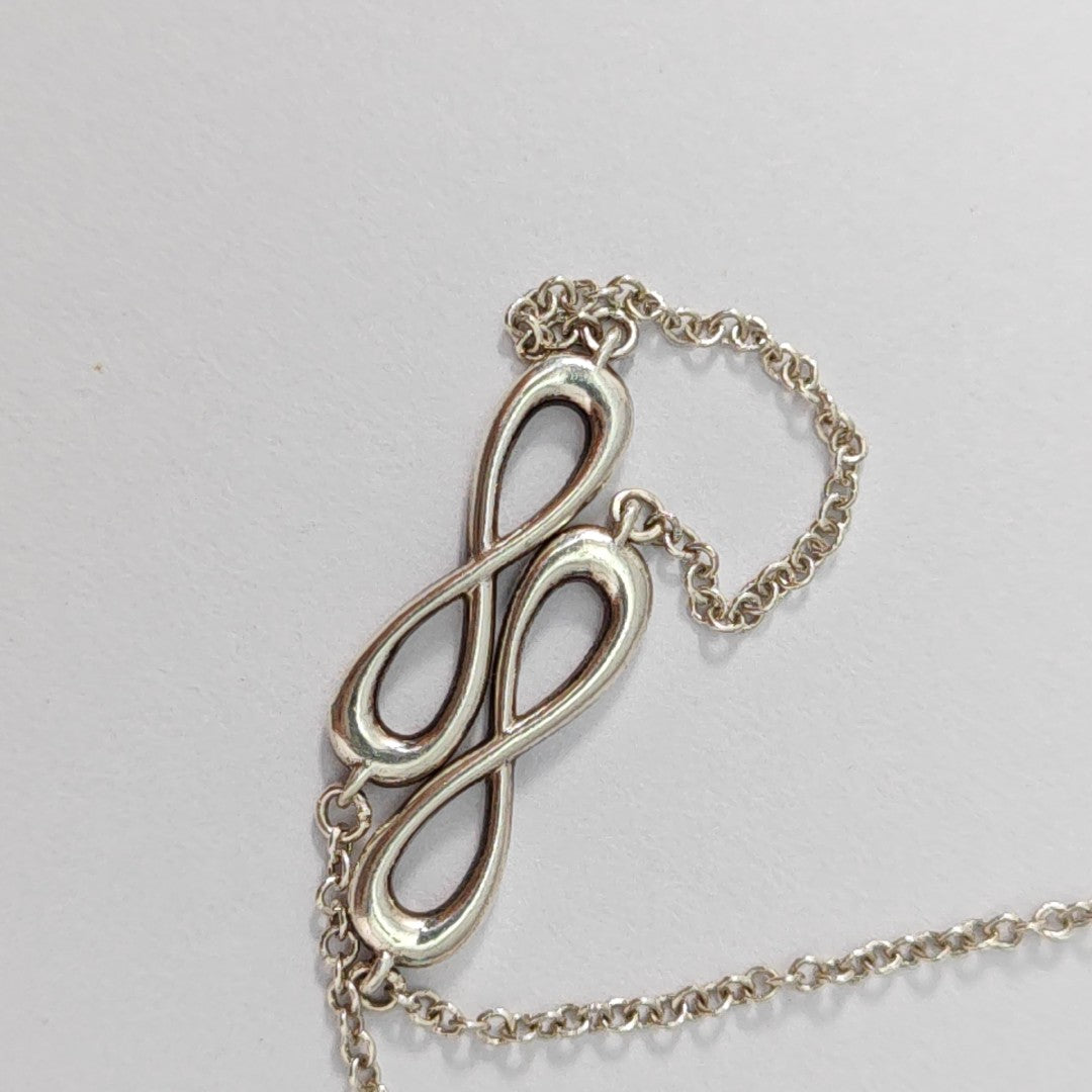 Tiffany Infinity 925 Sterling Silver Bracelet