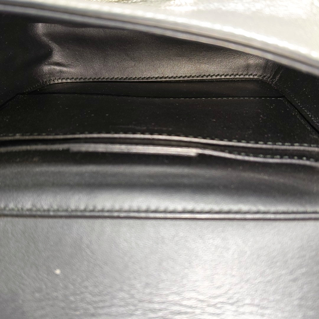 Gancino Calfskin Silver
