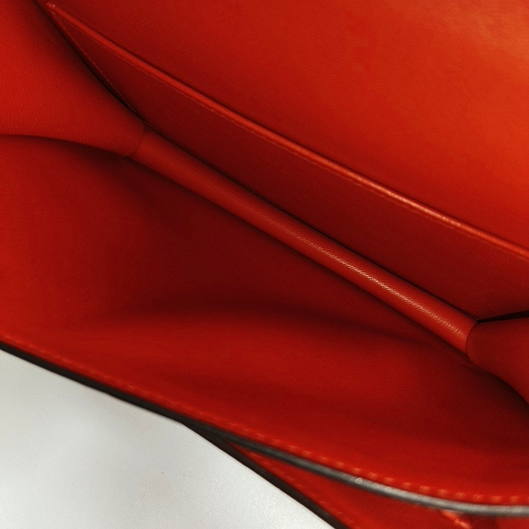 Constance 18 Box Calf Rojo