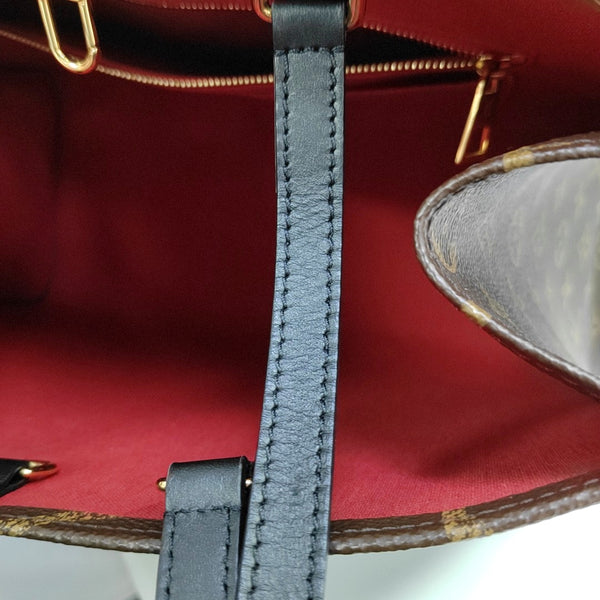 ONTHEGO MM Monogram Coated Canvas Brown