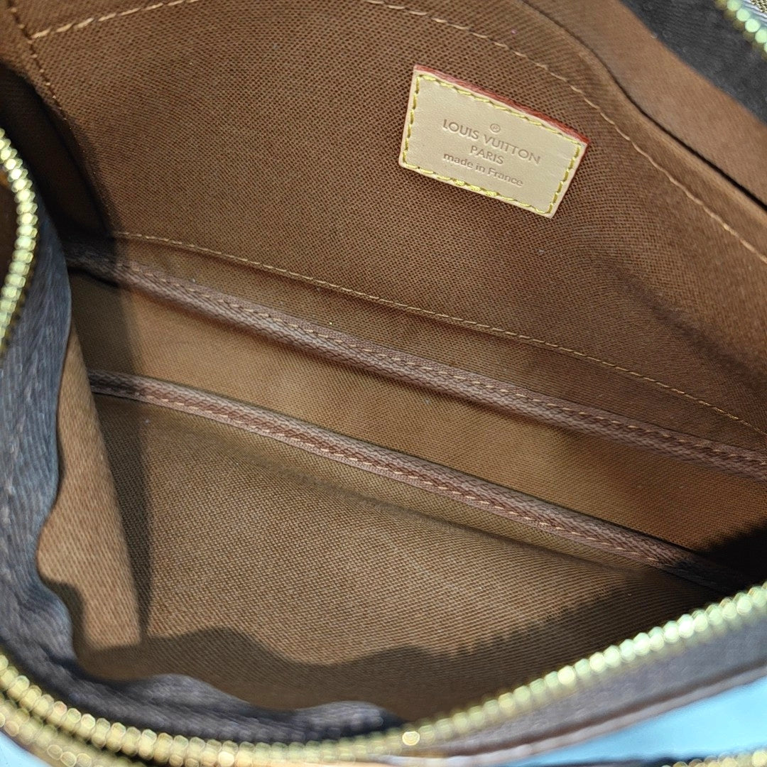MULTI Monogram Coated Canvas Brown