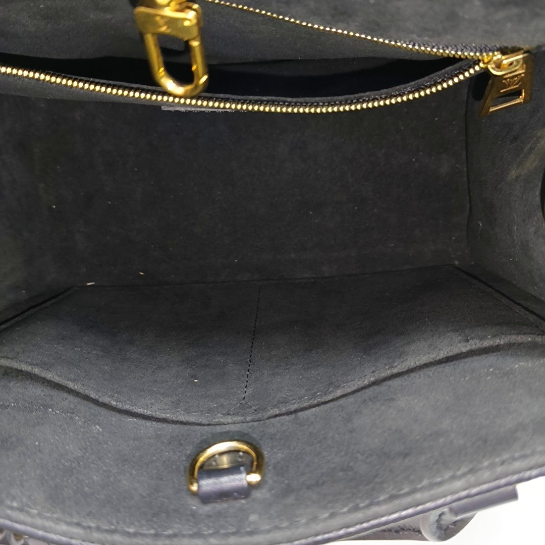 ONTHEGO PM Monogram Calfskin Black