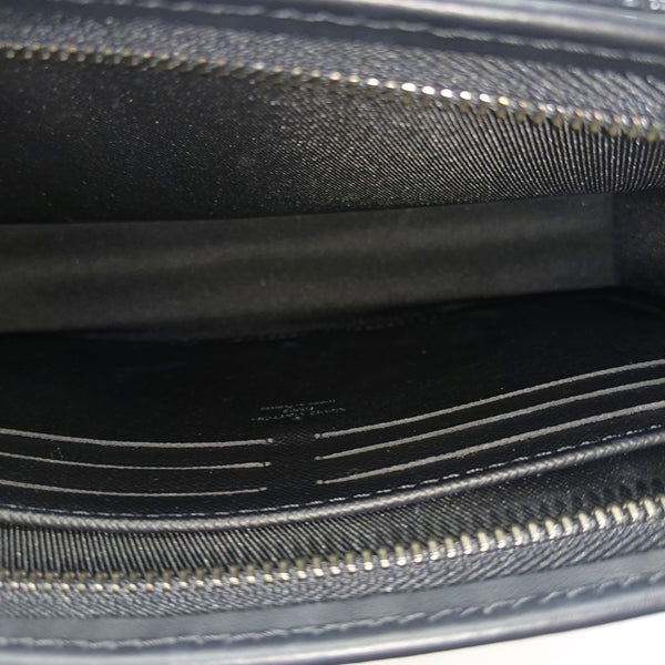 Pochette Voyag MM Monogram Coated Canvas Black