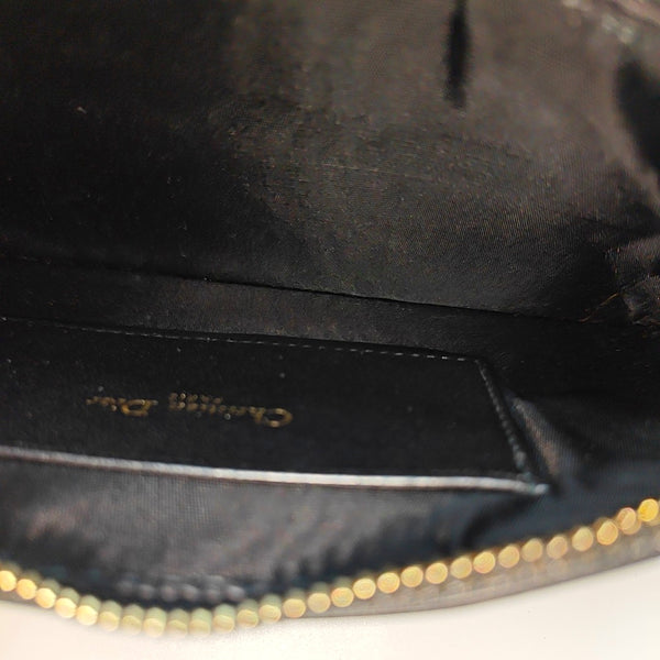 Calfskin Shoulder Bag Black