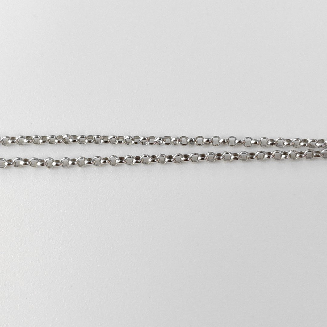 Collar B.ZERO1 de oro blanco de 18k