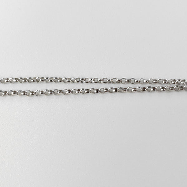 Collar B.ZERO1 de oro blanco de 18k