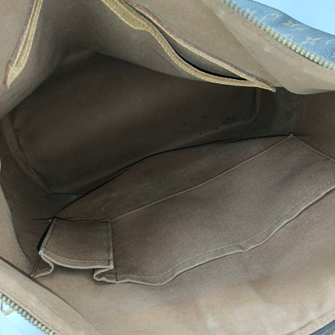 PALERMO GM Monogram Coated Canvas Brown