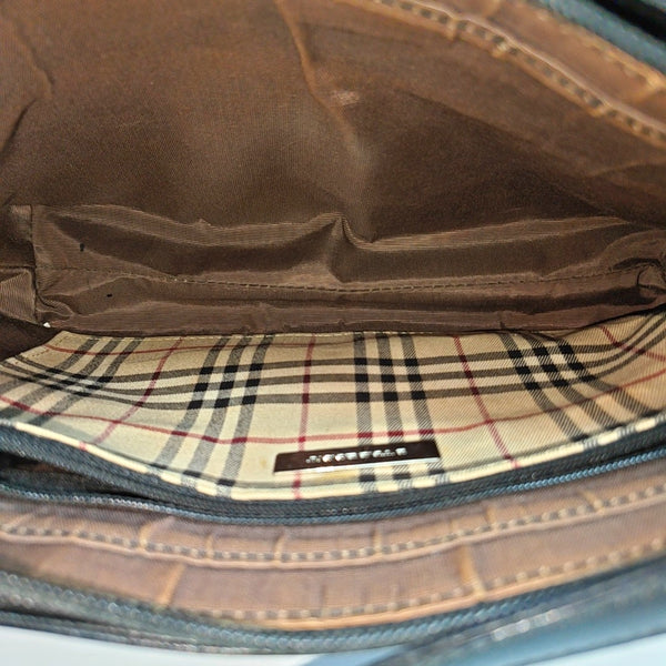 Calfskin Top Handle Bag Black
