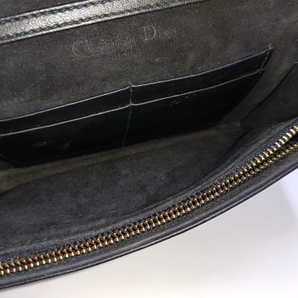 Dioraddict Cannage Calfskin Black