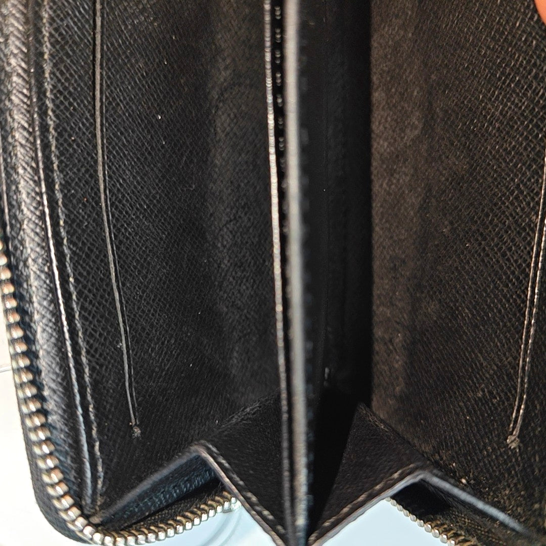 Damier Graphite Coated Canvas Wallet Gray