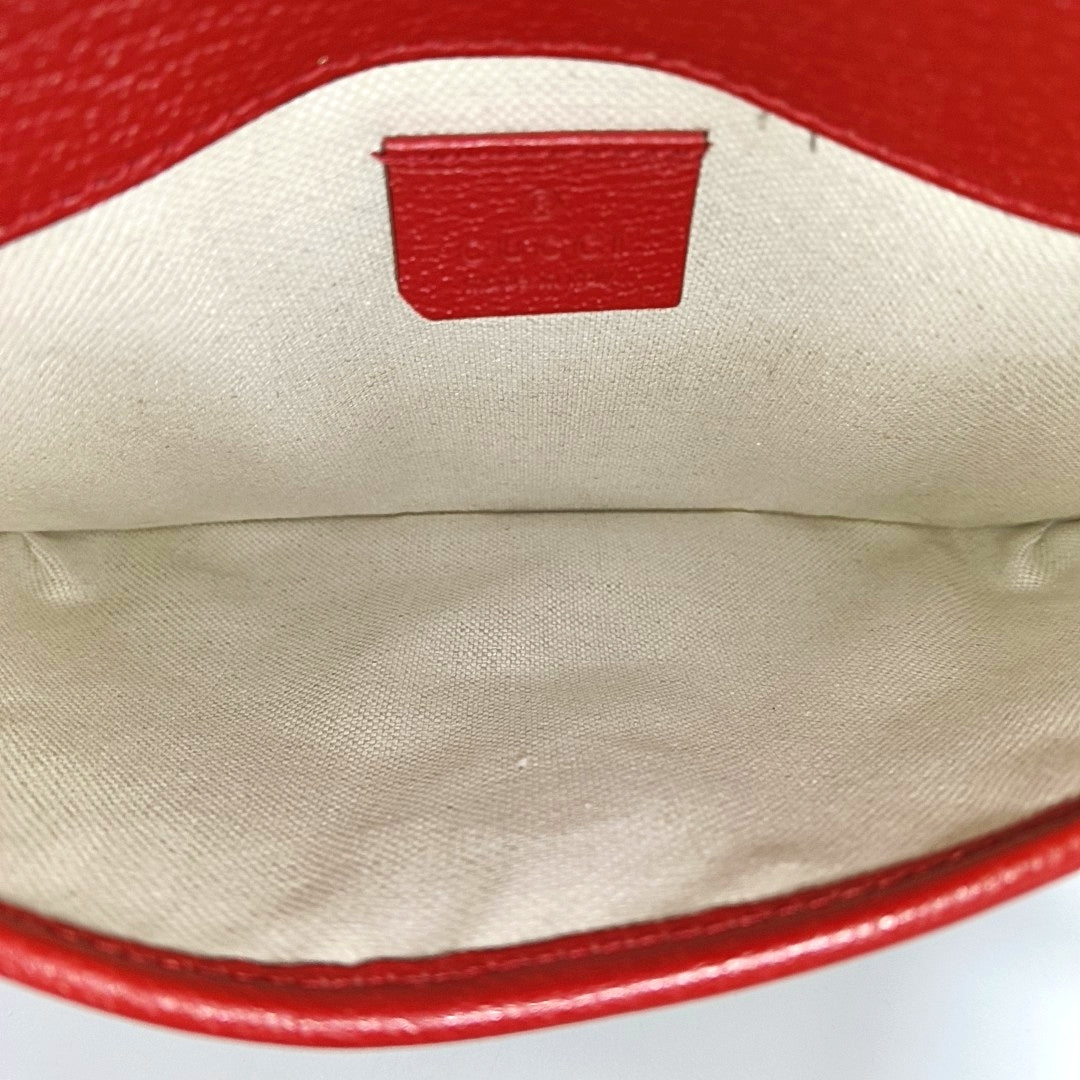 Neo Vintage Monogram Coated Canvas Red