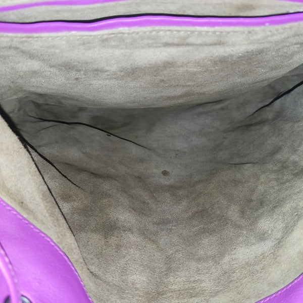 Calfskin Backpack Purple