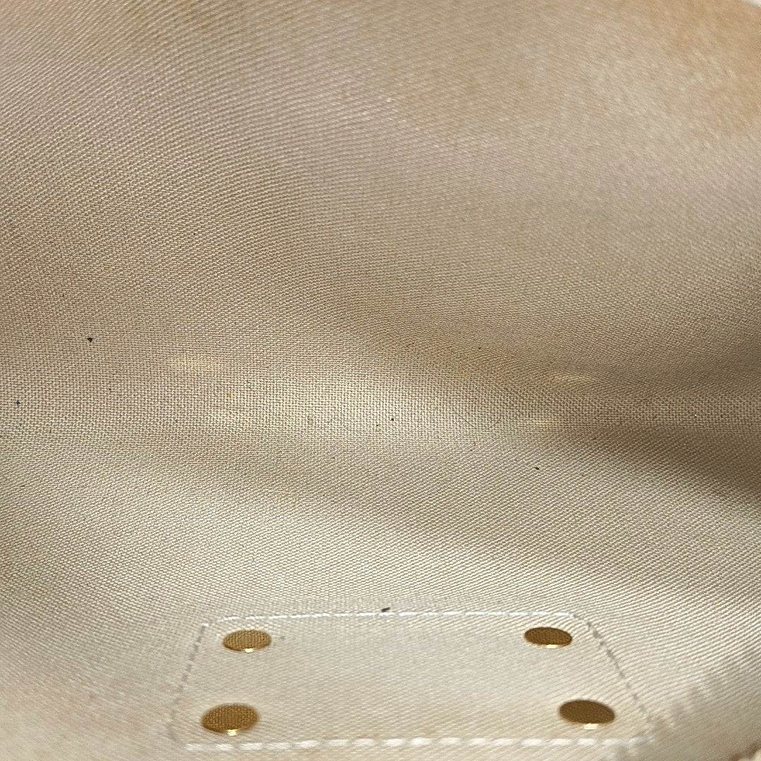EVA Damier Azur Coated Canvas White