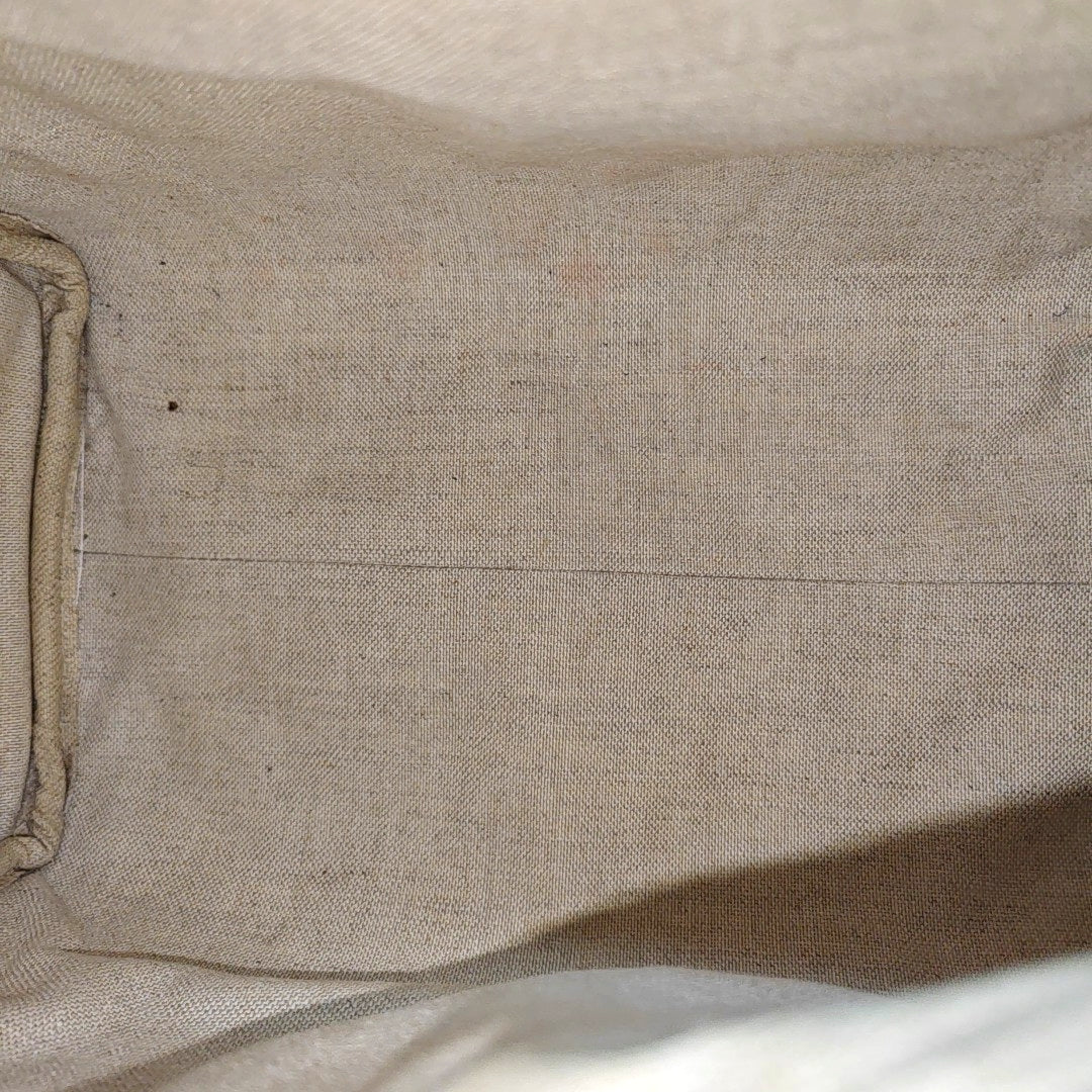 Fabric Shoulder Bag Small Brown