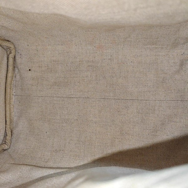 Fabric Shoulder Bag Small Brown