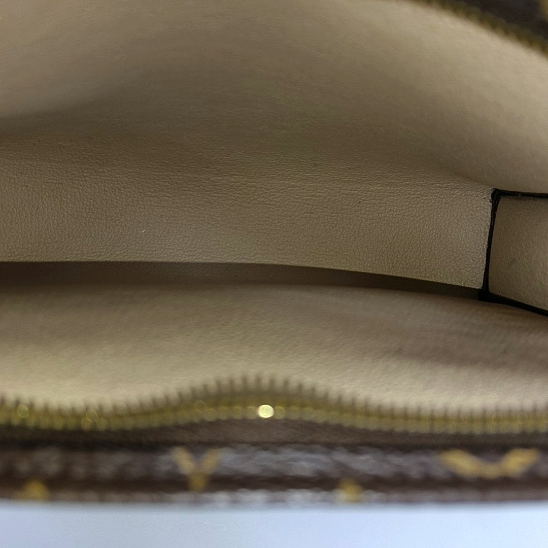 TOILET POCKET 26 Monogram Coated Canvas Brown