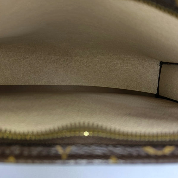 TOILET POCKET 26 Monogram Coated Canvas Brown