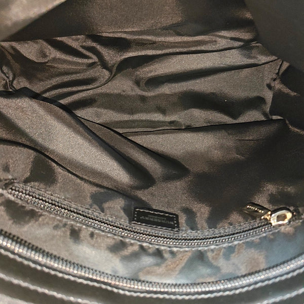 Fabric Shoulder Bag Black