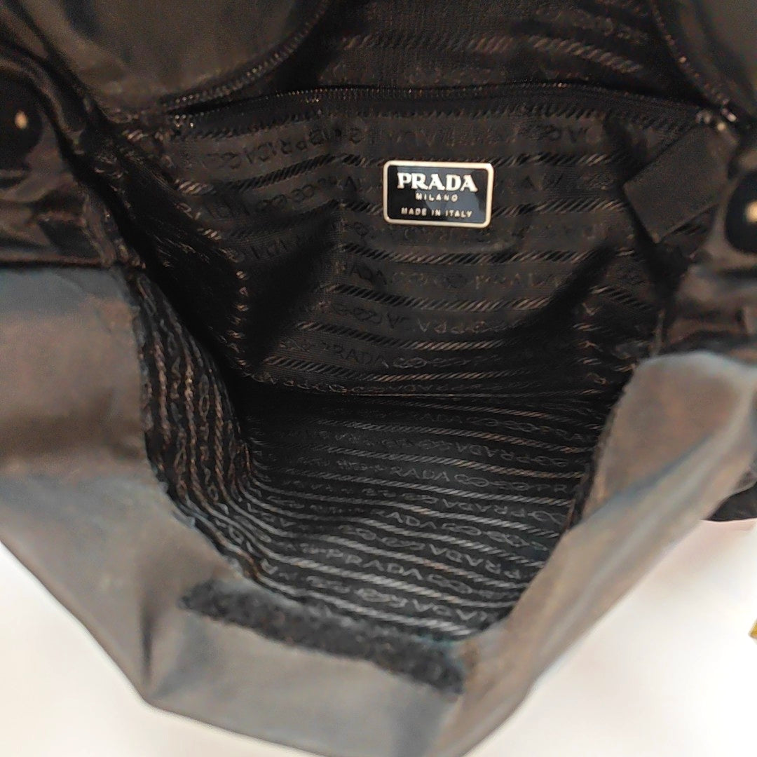 Nylon Tote Bag Black