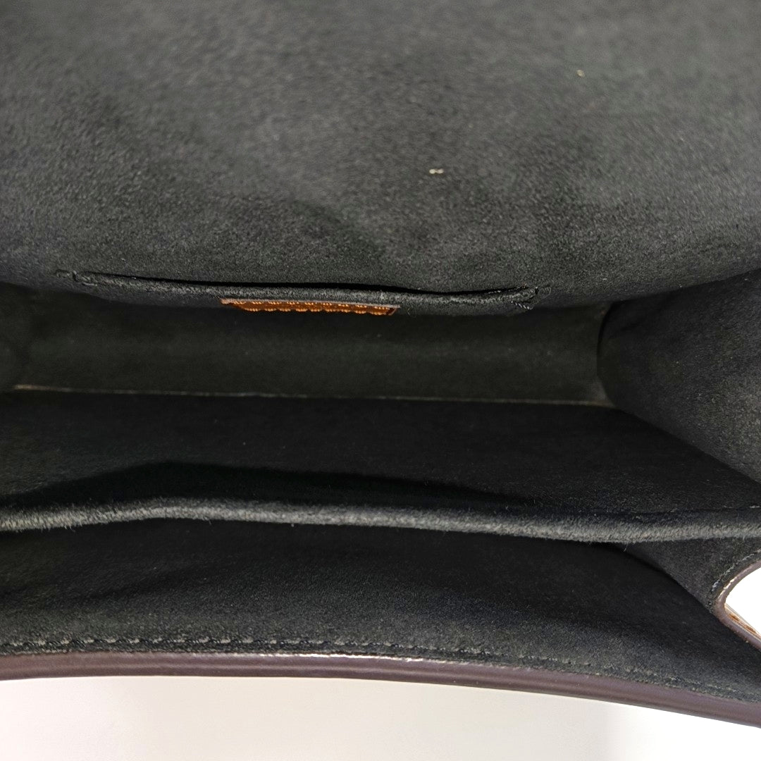 DAUPHINE Mini Monogram Coated Canvas Brown