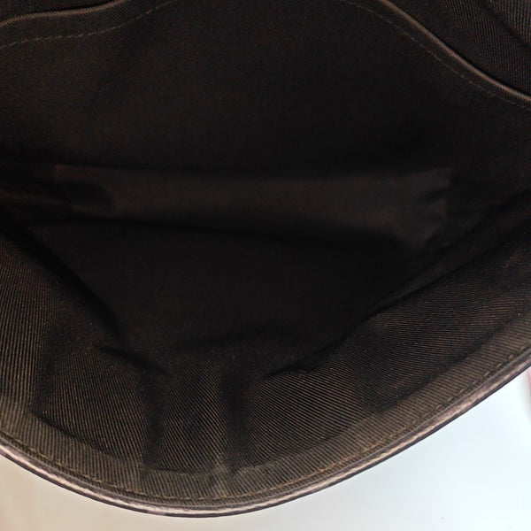 DISTRICT PM Monogram Coated Canvas Black