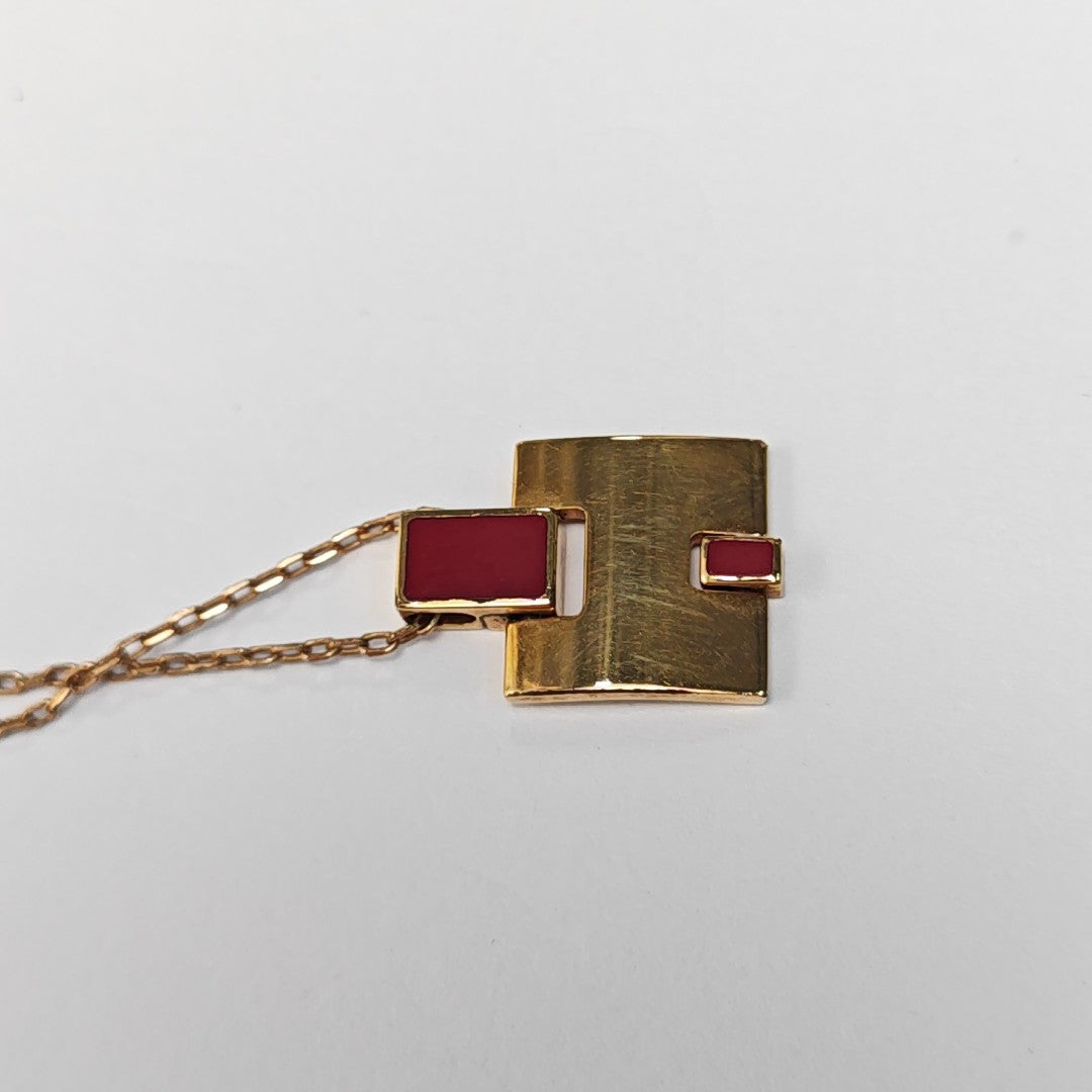 Eileen Metal Rose Gold Necklace