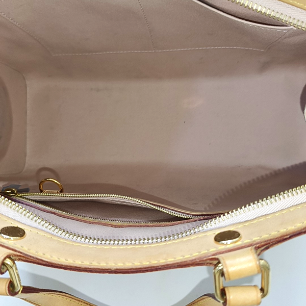 BREA MM Monogram Patent Leather Yellow