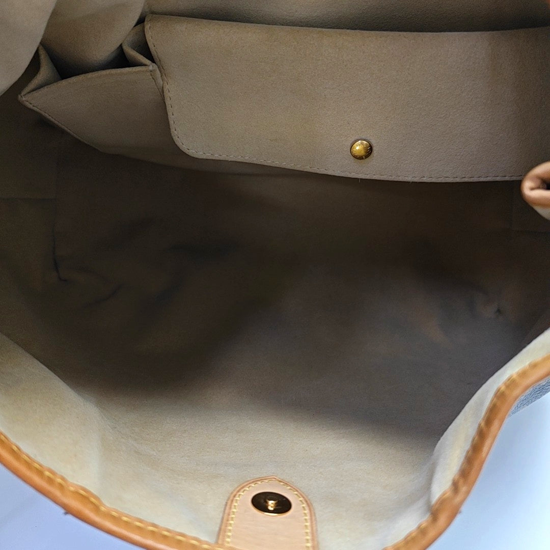 GALLIERA Monogram Coated Canvas Brown